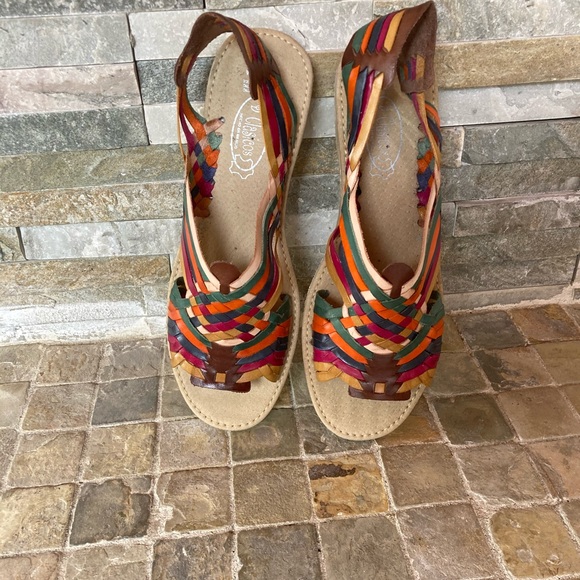 Huarache pachuco de colores para dama - Picture 6 of 8